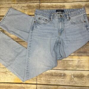 Aeropostale Low Rise Baggy Light Wash Jeans 90s Y2K Womens‎ Sz 6R